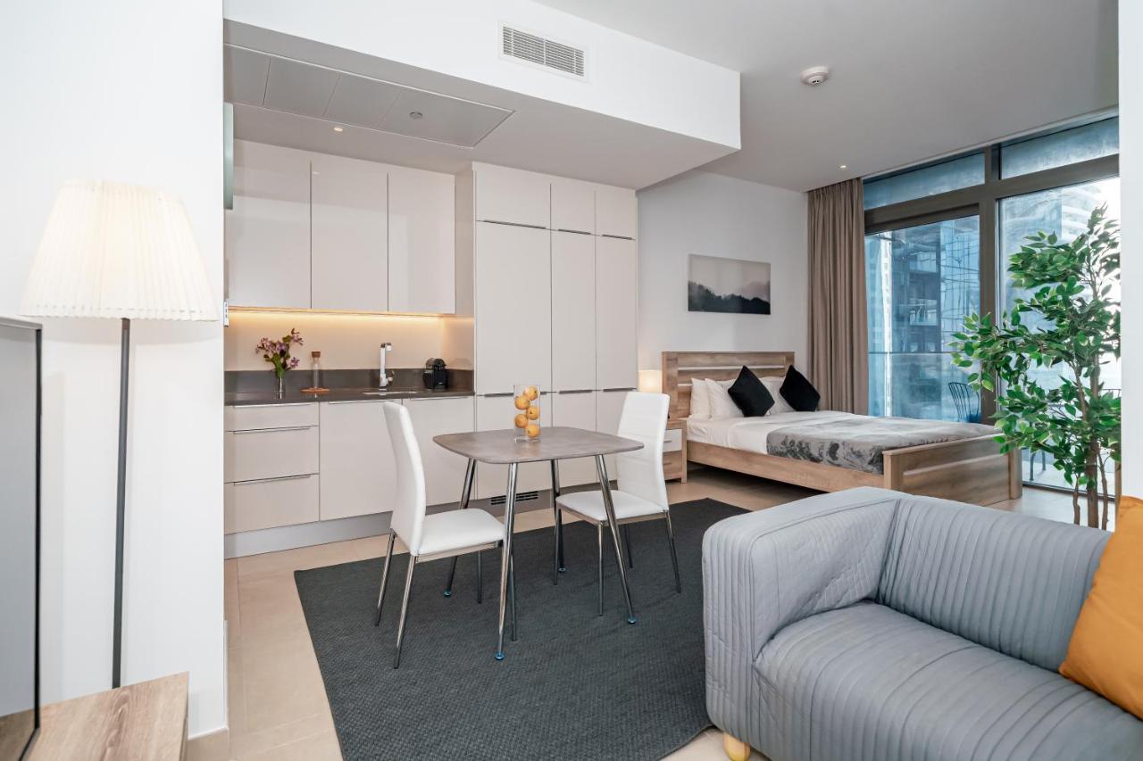Higuests - Unique Studio With Stunning Panoramic Marina Views Dubai Luaran gambar
